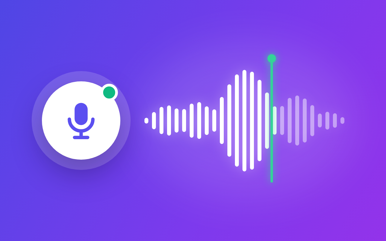 Audio Recorder – Voice Recorder: microphone and waveform